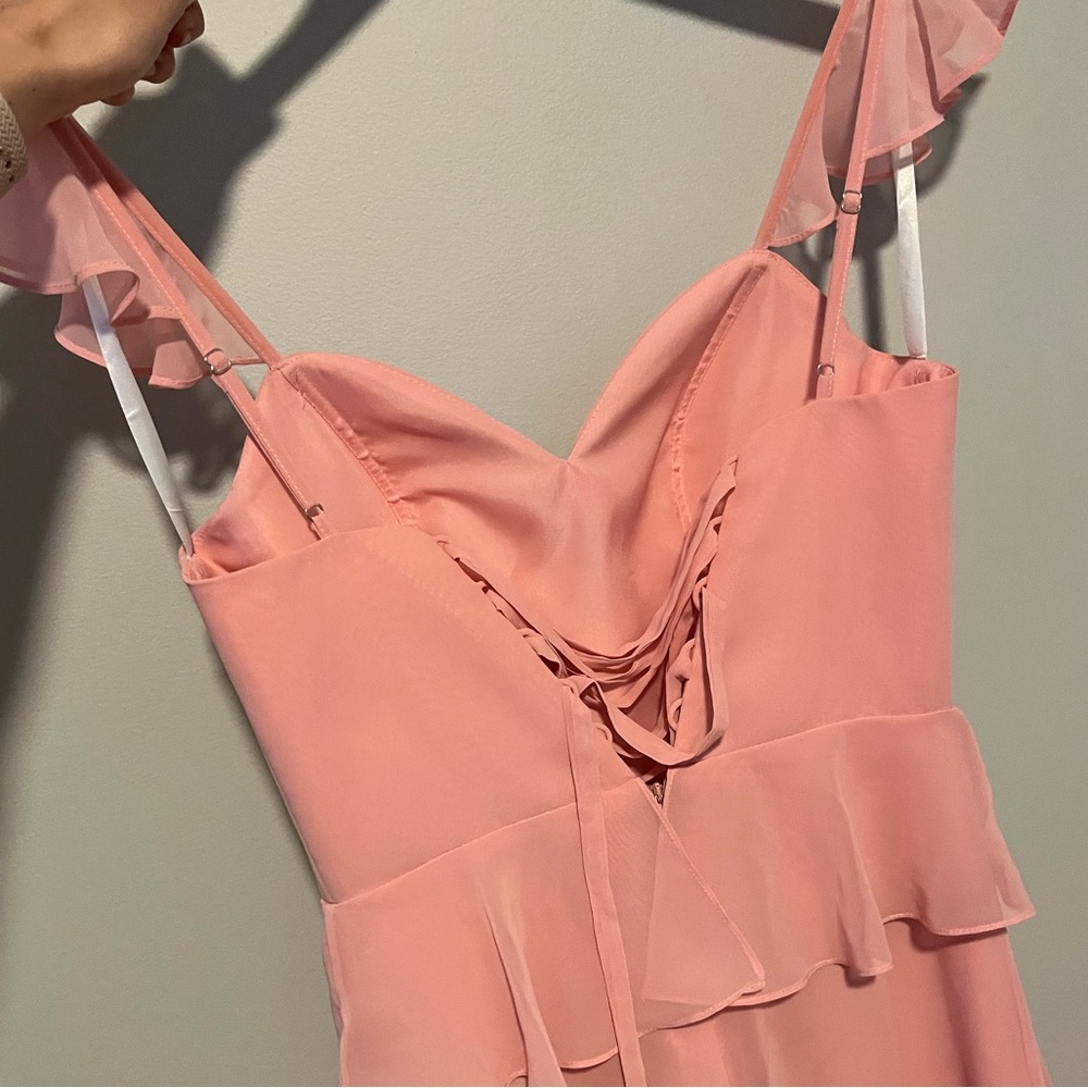 Pink bridesmaid dress from Revelry - Picture 5 of 14